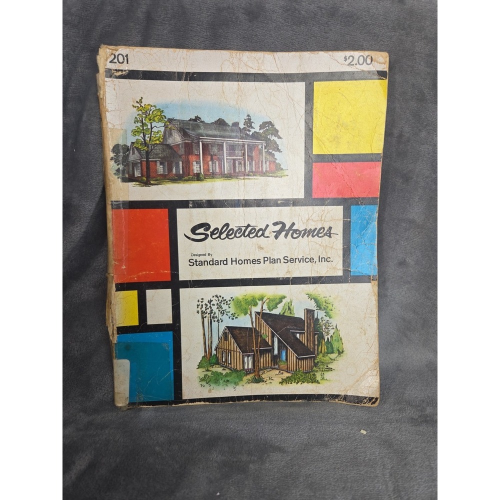 Selected Homes Designed By Standard Homes Plan Service Inc Book 1970s?
